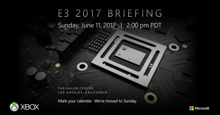 Microsoft покажет новую консоль Xbox Scorpio в июне, на игровой выставке E3 2017