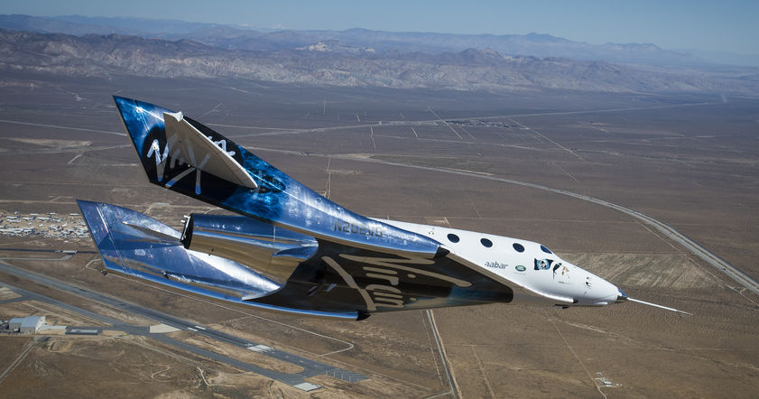 Virgin Galactic протестировала систему стабилизации и торможения суборбитального VSS Unity