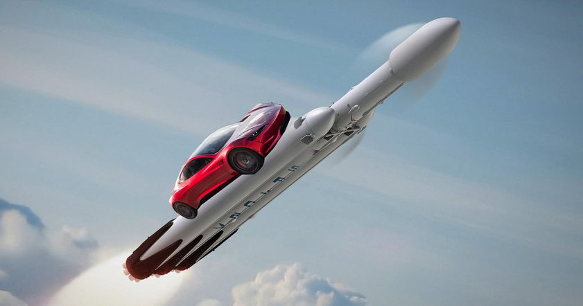 Илон Маск пообещал первый запуск ракеты тяжелого класса Falcon Heavy в январе
