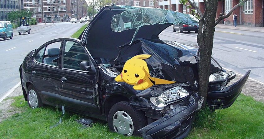 Игра Pokemon Go стала причиной 145 тысяч ДТП