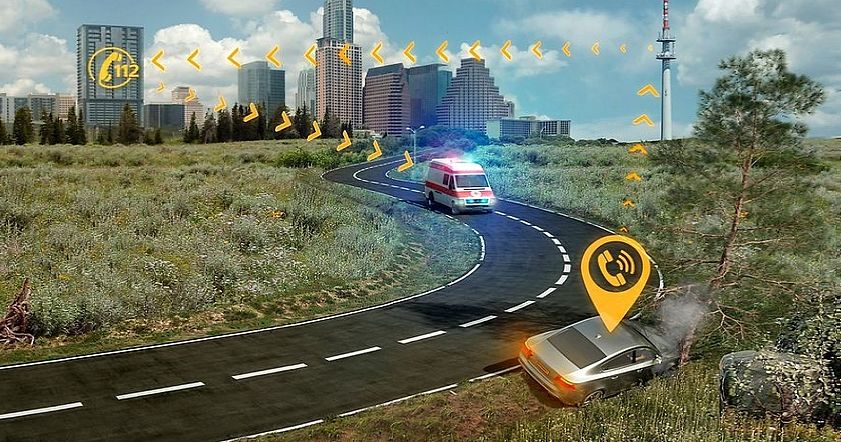 Новые авто в Европе с 1 апреля будут оснащены аварийной системой «eCall»