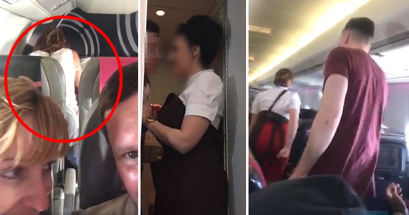 Пассажиры сняли пару, которая в открытую занялась сексом на борту самолета