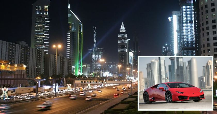 Турист арендовал Lamborghini и получил 33 штрафа за три часа