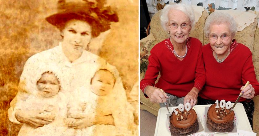 102-летние близнецы раскрыли секрет своего долголетия